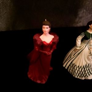 Scarlett Gone with the Wind Ornaments.